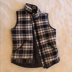 Plaid vest